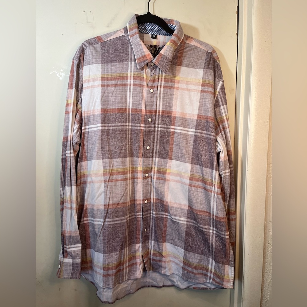 Scully Multicolor Plaid Casual Shirt